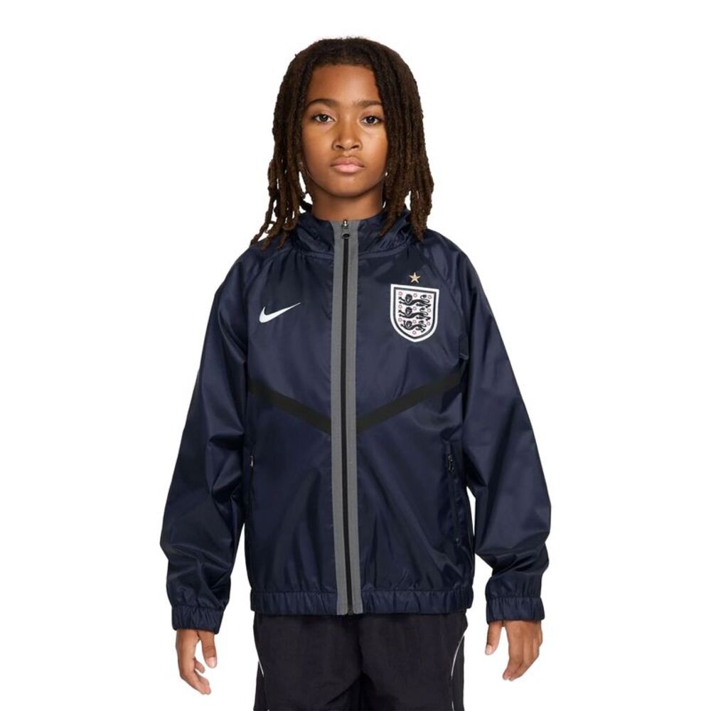 Nike Childrens/Kids England Tracksuit Top / Navy/Black